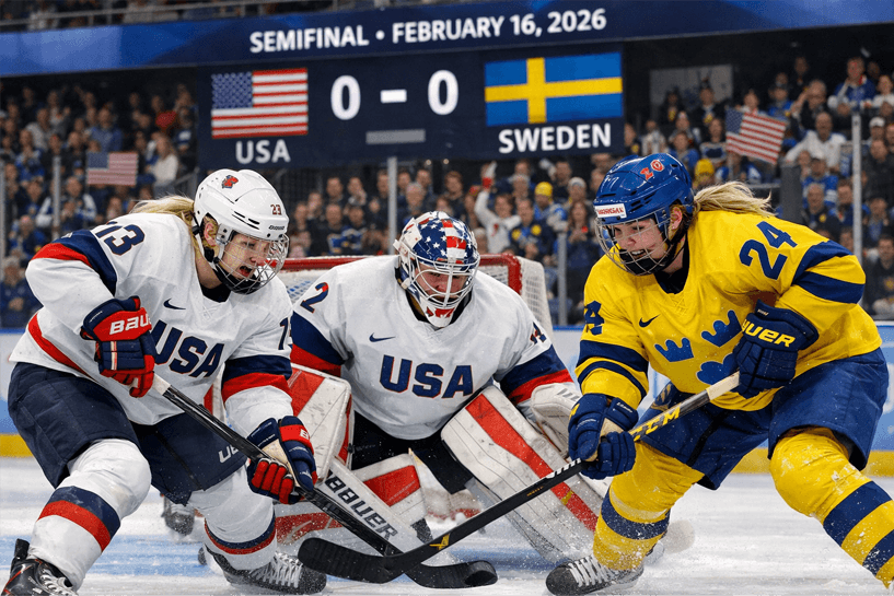 women's hockey semi finals